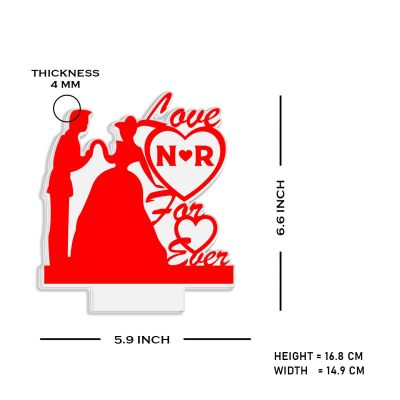 Love You Forever Night Lamp For Couple